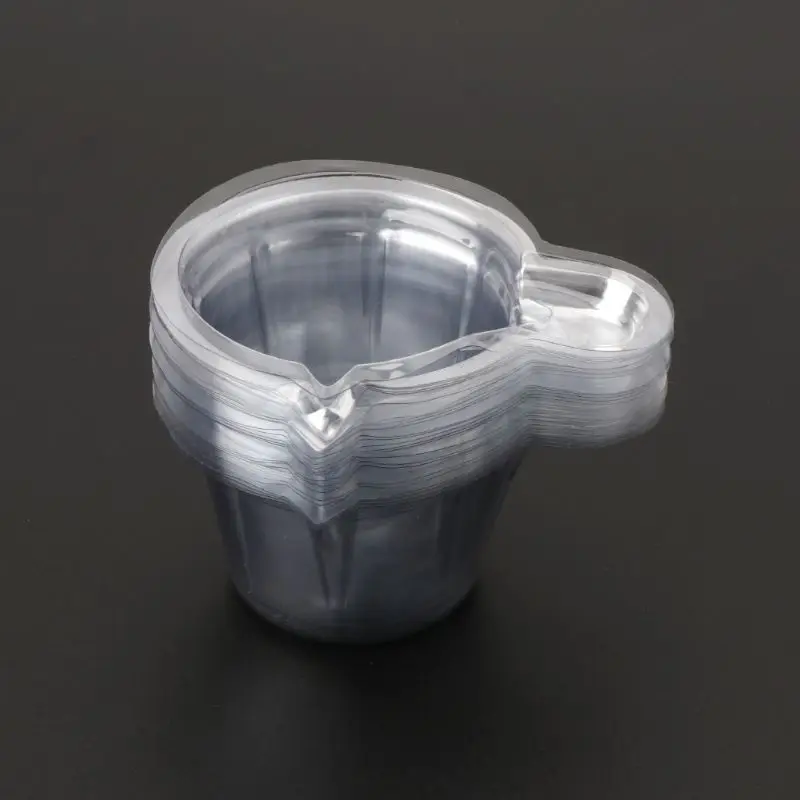 

100Pcs 40ML Plastic Disposable Cups Dispenser For DIY Epoxy Resin Jewelry Making