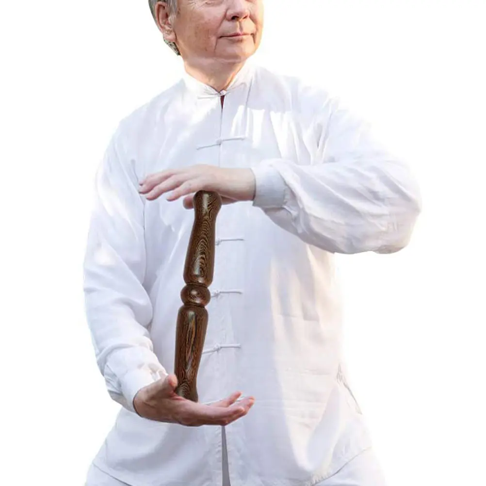 

Tai Chi Qigong Stick Martial Arts Taiji Ruler Kungfu Bang Polished Solid Wood Exercise Equipment Beginner Wooden