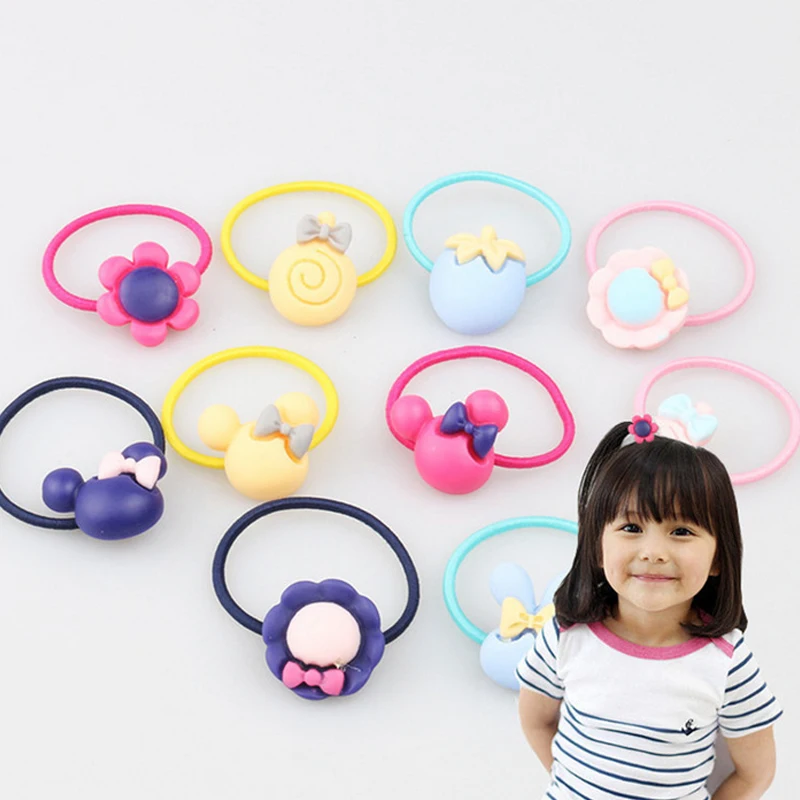 Набор детских резинок для волос с бантом 20 шт. цвет в ассортименте аксессуары