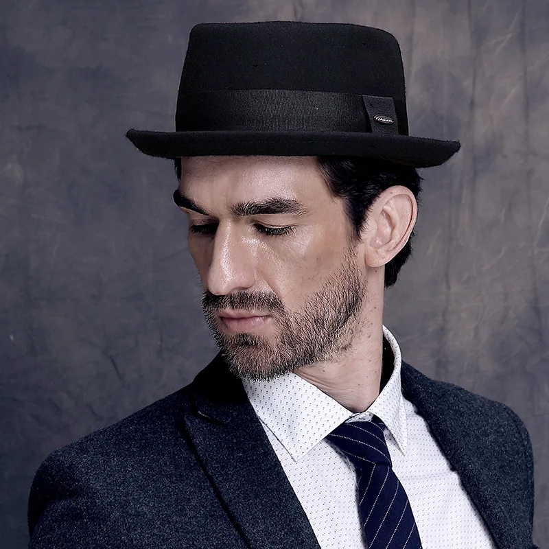 Шерстяная шляпа Федора головной убор для планшетов женские головные уборы