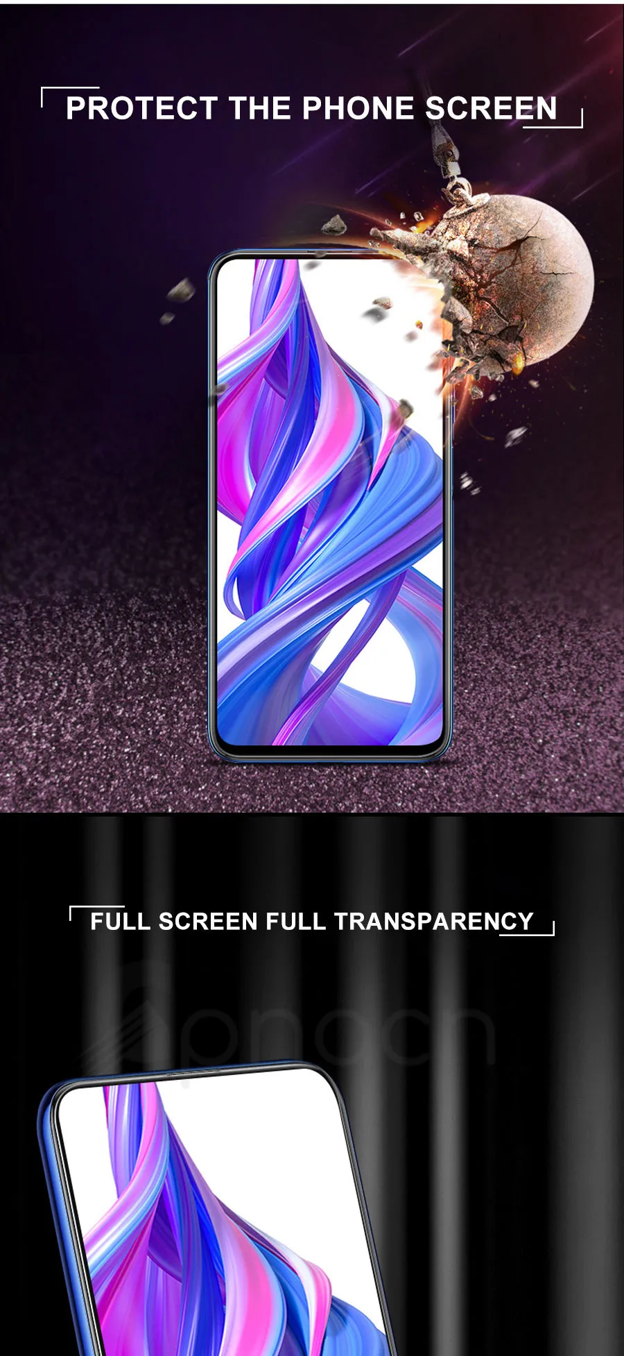 Защитное стекло 9H для huawei Honor 9X 8X 8A 8C 20 9i 10i 20i V20 V10 V9 Play закаленное защитное стекло для экрана