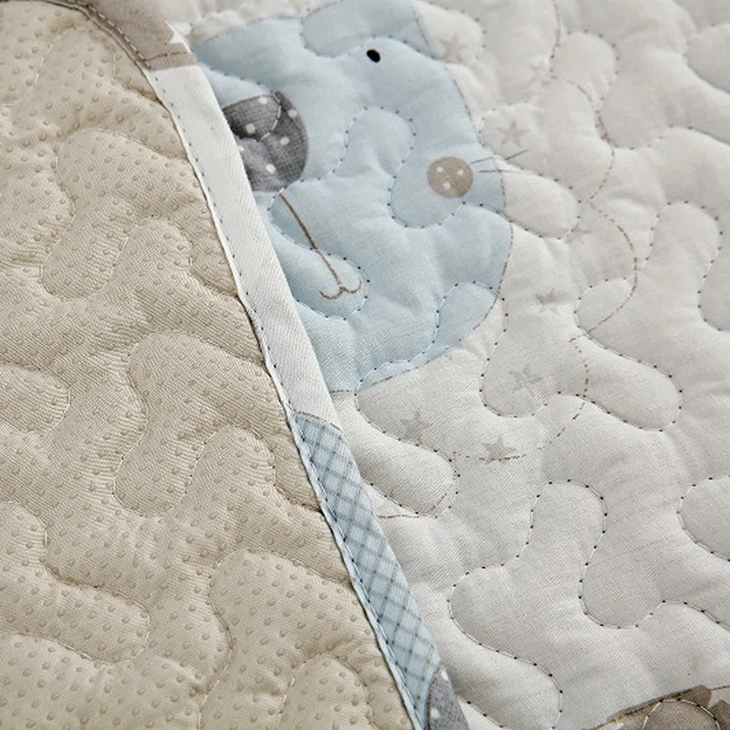 Новый хлопковый коврик для спальни противоскользящий детский ползания