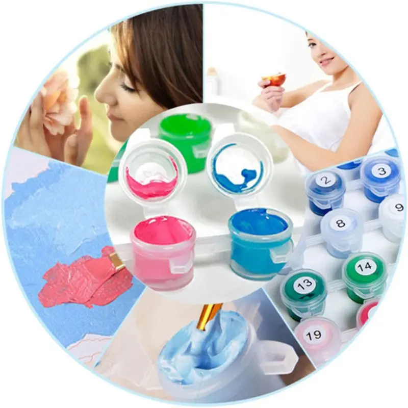 Набор для рисования маслом по номерам на холсте без рамки | Дом и сад