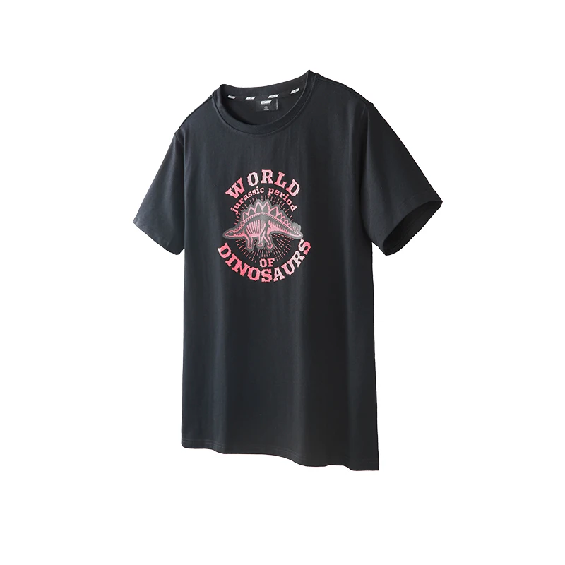 VIISHOW уличная одежда черного цвета с рисунком Для мужчин футболка бренд