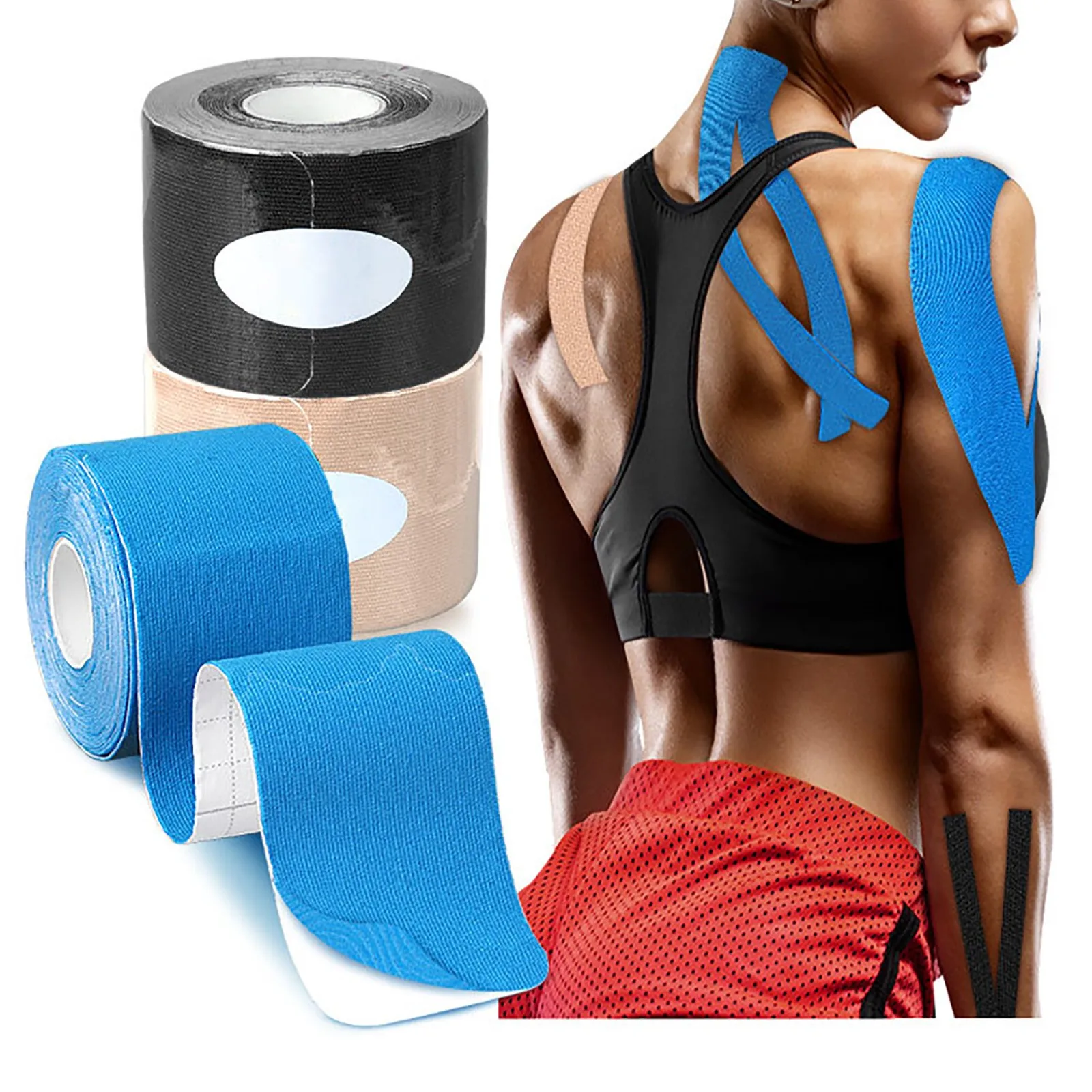 Водонепроницаемая хлопковая Спортивная эластичная лента 5 м | Спорт и