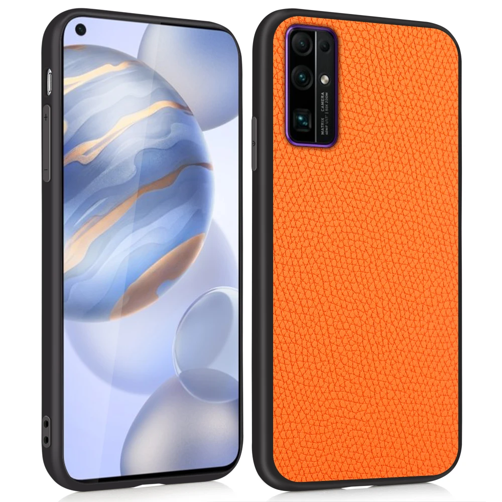 3 в 1 роскошный кожаный облегающий чехол для Huawei Честь 30 чехол-накладка телефона