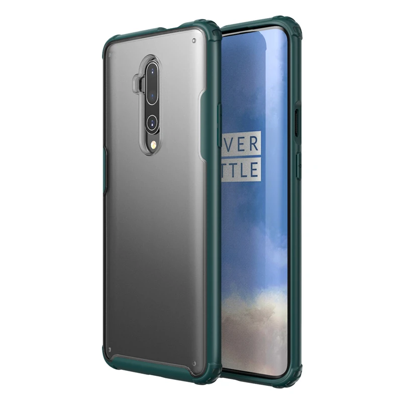 Новый матовый полупрозрачный чехол для OnePlus 7T Pro из акрилового ТПУ силикона