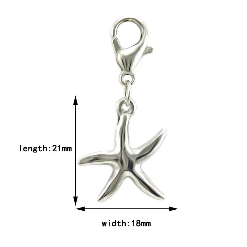 JINGLANG Очаровательные Подвески с пентаграммой антикварные посеребренные DIY