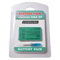 t3eb rechargeable lithium ion battery pack compatible with gba sp 3 7v 850mah comes with screwdriver