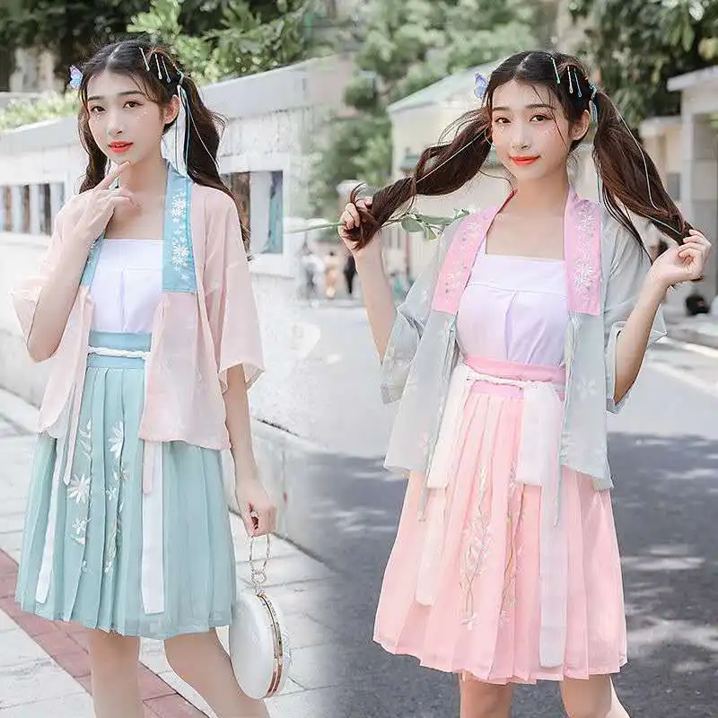 

Women's Kimono Floral Japanese Kawaii Girls Yukata Summer Top Skirts Outfits Dress for Women Vintage Party Haori Asian Clothes