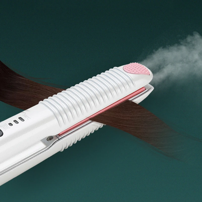 

Portable Cordless Hair Straightener & Curler 2-in-1 for Travel Mini USB Rechargeable 3 Levels Adjustable Temps BFC996