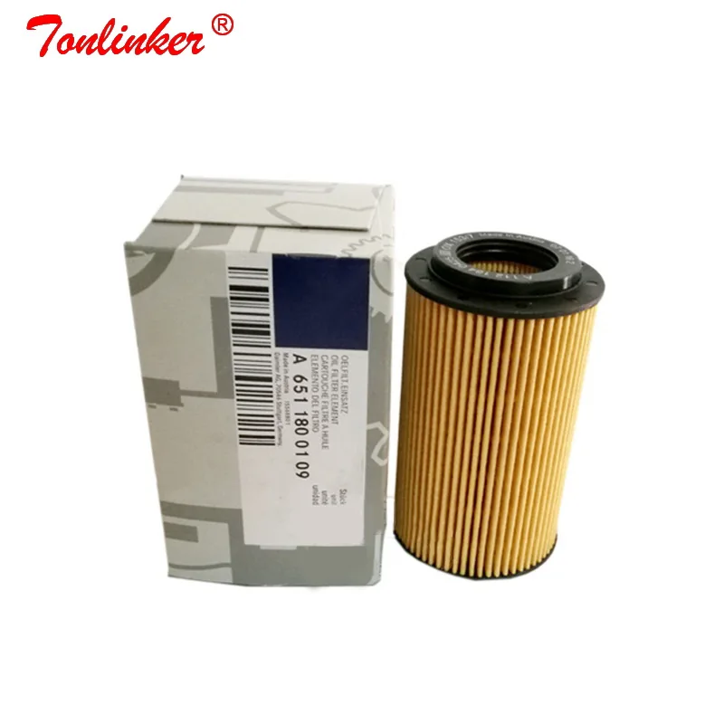 

Oil Filter A6511800109 1 Pcs For Mercedes Benz VIANO (W639) 2010-2019 VITO MIXTO Box VITO Bus Model High Quailty Oil Filter