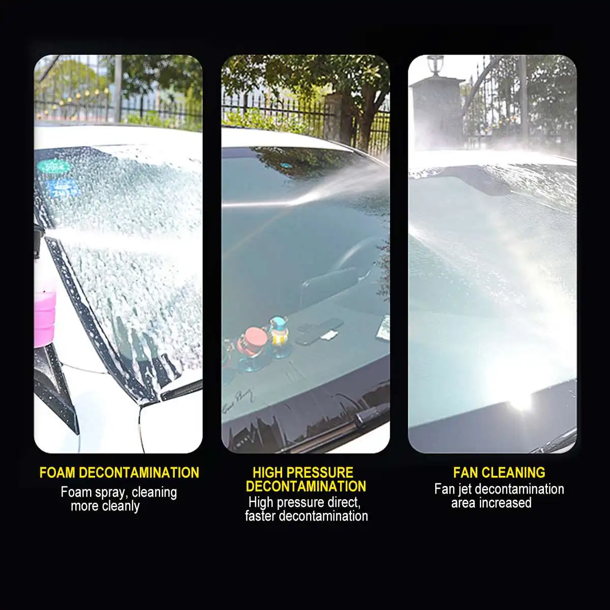 Купить 120W Портативный шайбы автомобиля 12V кемпинг душ двигатель постоянного тока Электрический автомобиль высокого Давление/Мощность водяной пис...