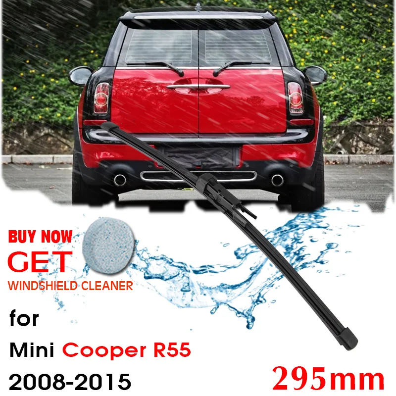 BROSHOO Car Rear Wiper Blades Back Windscreen Arm For Mini Cooper R55 Hatchback (2008-2015) 295mm Auto Accessorie Styling | Автомобили и