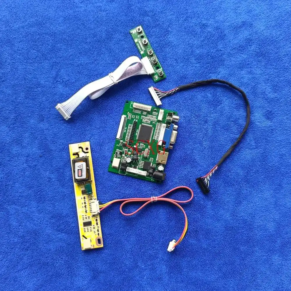 

2CCFL DIY Kit1024*768 LCD Matrix Controller Board AV VGA HDMI-compatible 20 Pin LVDS Fit SVA150XG05TB/SVA150XG06TB/SVA150XG10TB