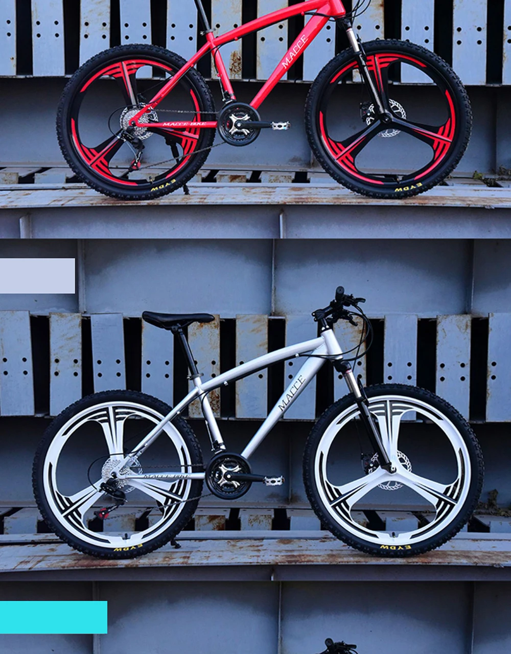 Горный велосипед MTB 21/24/27 Скорость двойной дисковый тормоз 2426 дюймов и студенток одного колеса переменной Скорость велосипеда