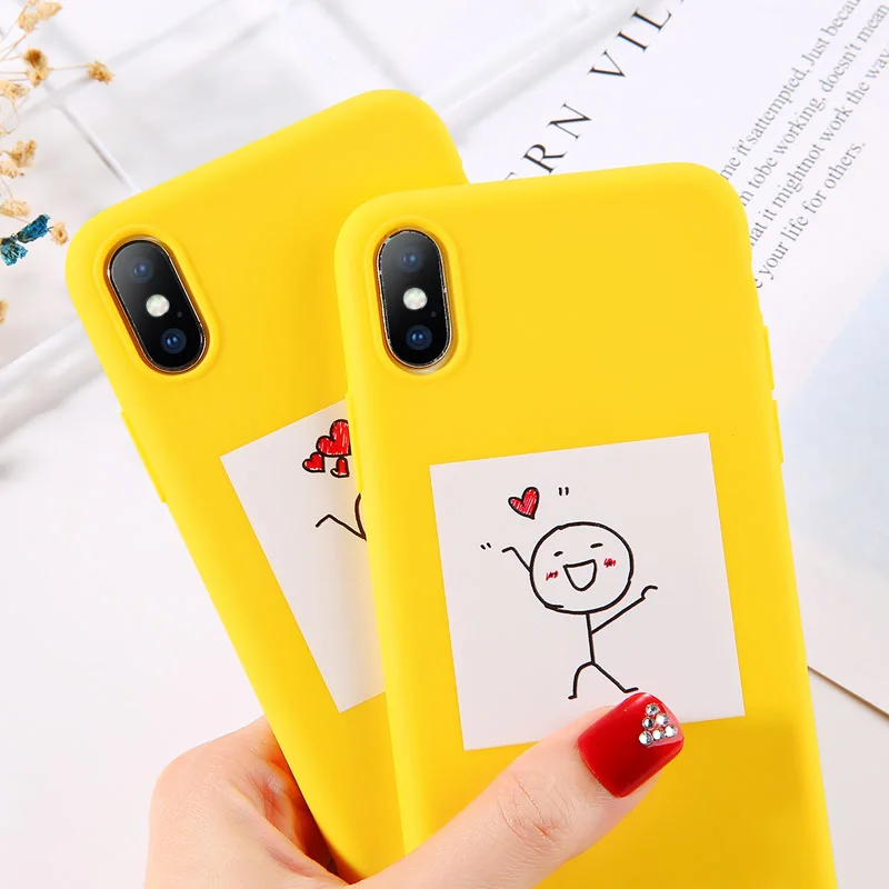 USLION футболка с забавным мультипликационным принтом любящее сердце чехол для iPhone