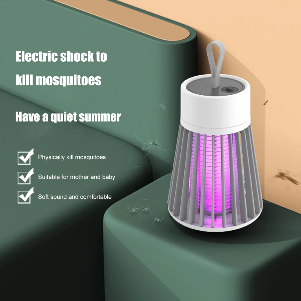 

LED Mosquito Killer Lamp 5W Electrical USB Bug Zapper Insect Killer Anti Mosquito Repellent Indoor Outdoor Muggen Fly Trap