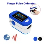 Пульсоксиметр Пальчиковый портативный, измеритель пульса и уровня кислорода в крови, Spo2 PR PI, измеритель сердечного ритма, для здоровья и здоровья