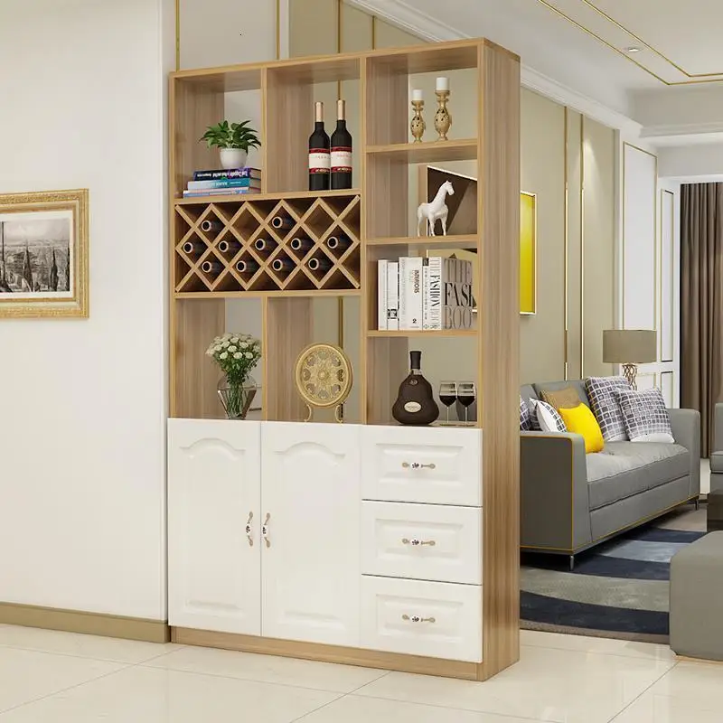 Version L Vinho полки для хранения Meble Rack Armoire стол мобильный для La Casa кухня Kast Meja Mueble коммерческая мебель бар винный шкаф - Цвет: Version L