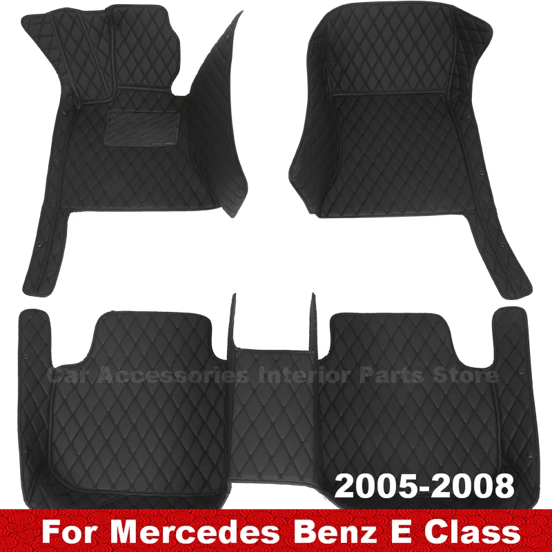 

Автомобильные коврики для Mercedes Benz E Class 2005 2006 2007 2008, автомобильные аксессуары для интерьера