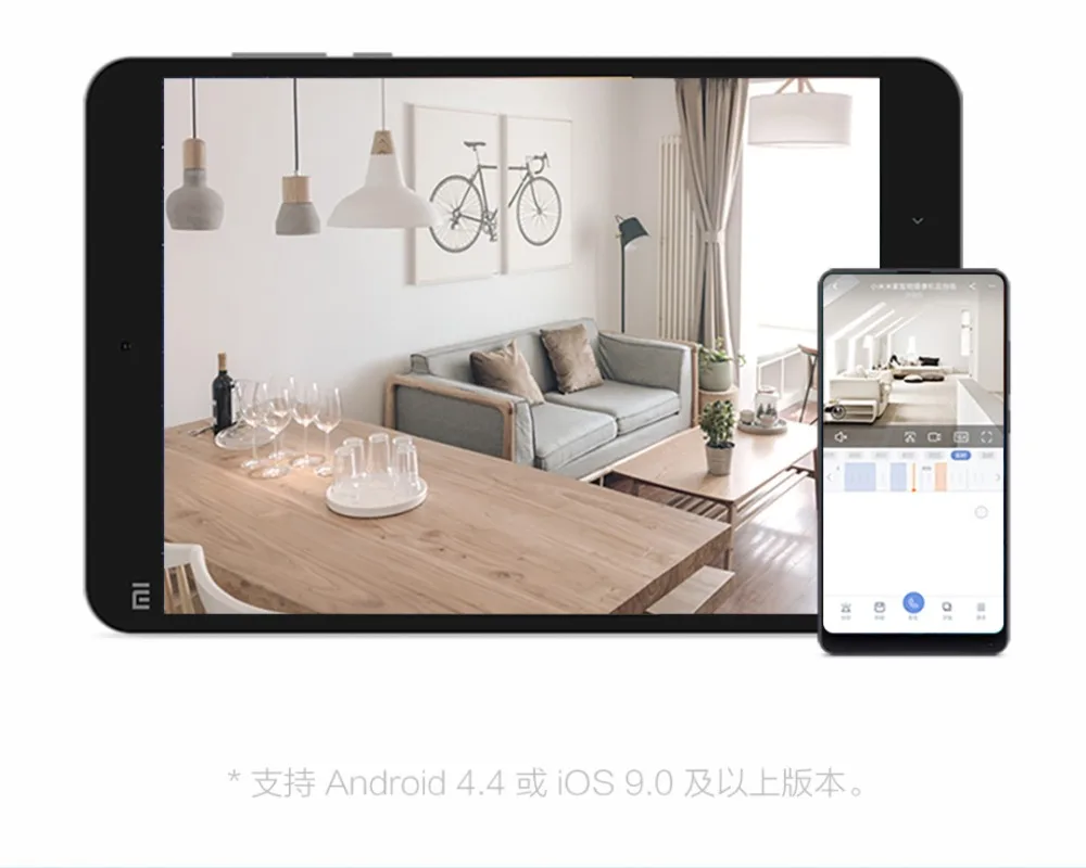 Умная IP камера Xiaomi Mijia 1080P веб монитор видеокамера с углом обзора 360 градусов Wi Fi