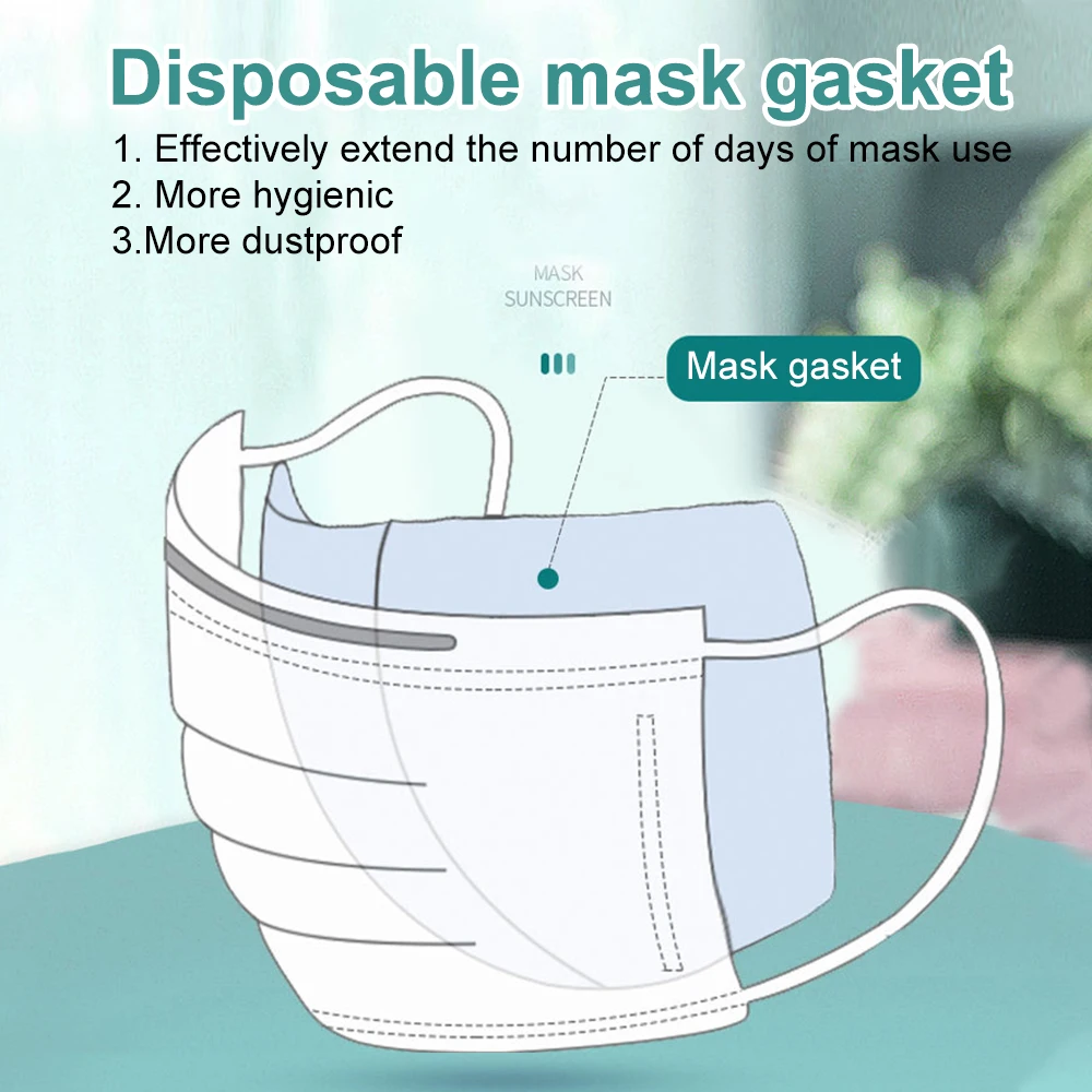 100 шт. маска респиратор ватный фильтр одноразовые антивирусные защитные маски