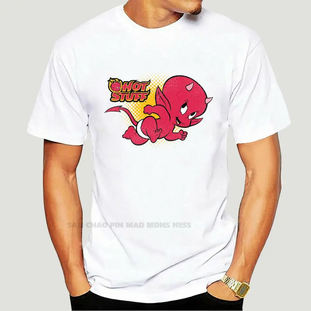 

Hot Stuff Comic LITTLE DEVIL Licensed Vintage Style T-Shirt All Sizes summer tee free shipping cheap tee2019 hot tees 3588X