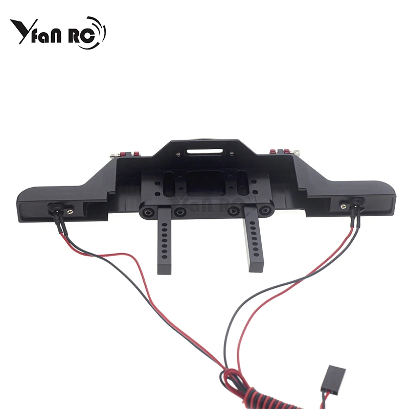 

1/10simulationclimbing remote control front and rear bumper traxxas trx4 scx10II 90046 metal front and rear bumper anticollision