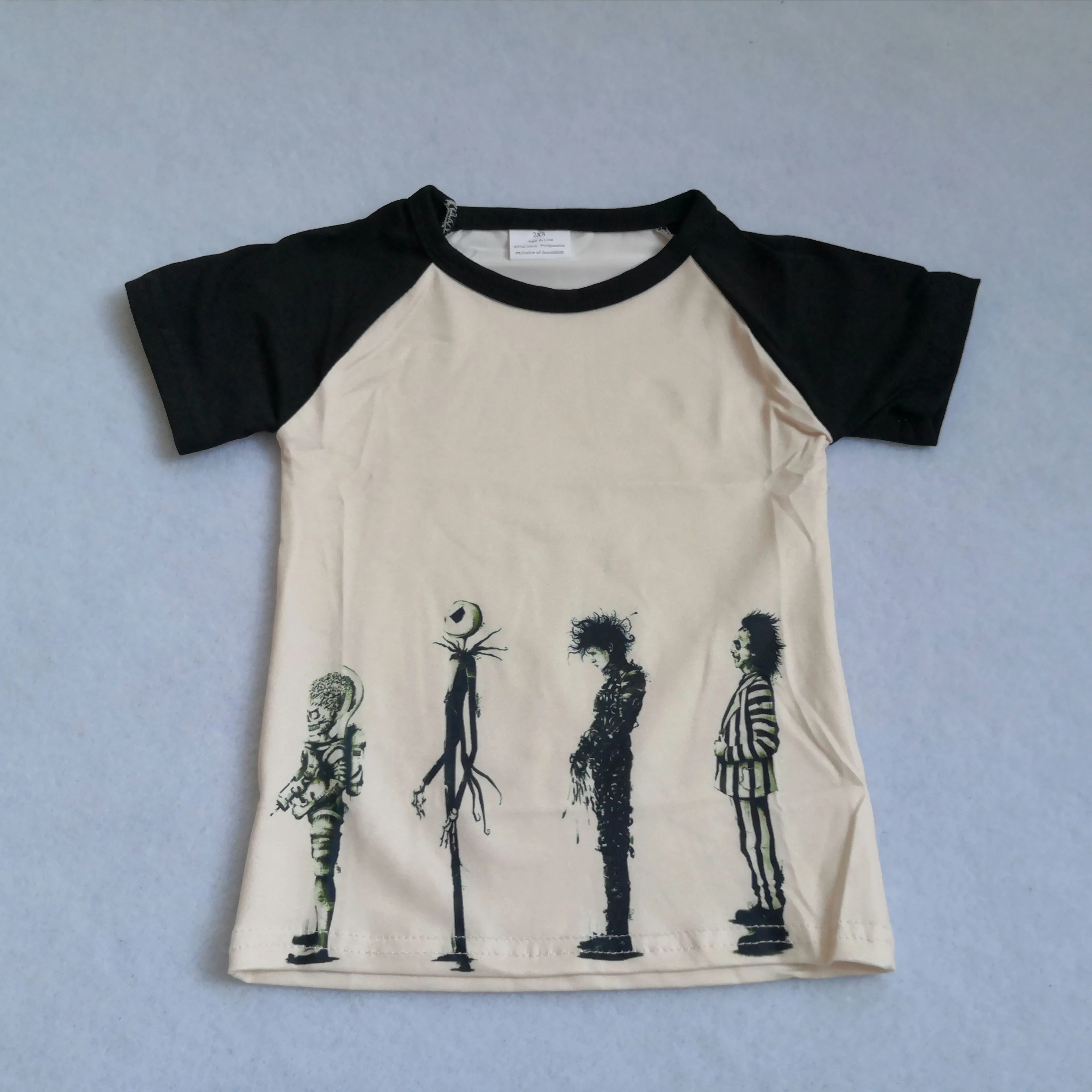 Детская летняя одежда в стиле Хэллоуина оптовая продажа модная для мальчиков