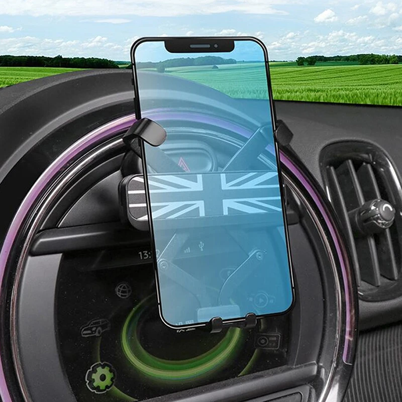Автомобильный Стайлинг держатель телефона с разъемом для соединения