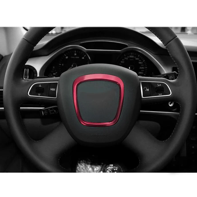 Накладки логотипа центра рулевого колеса в форме автомобиля для A Udi A3/A4L/A6LA5/Q5