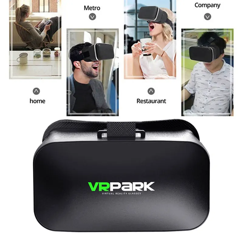 V6 Очки виртуальной реальности VRPARK путешествия универсальные 3D VR очки двойной