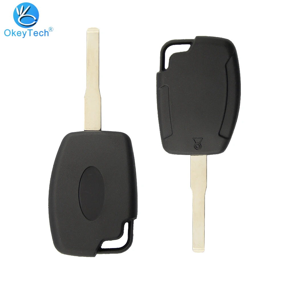 

Okeytech For Indian Mahindra Key Replacement Remote Auto Transponder Car Key Shell Case Cover Fob Uncut Blank Blade High Quality