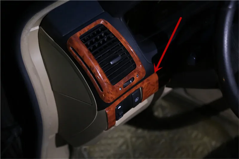 4pcs/lot ABS carbon fiber grain or wooden Central control instrument panel decoration cover for 2003-2007 HONDA Accord 7 | Автомобили и