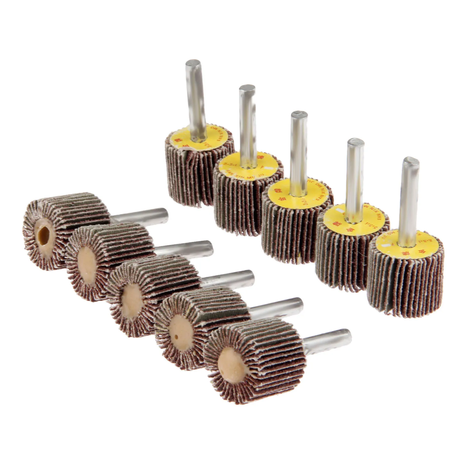 10 шт 25 мм 80 Грит лепестковые круги Шлифовальные Полировка шлифовальная наждачная