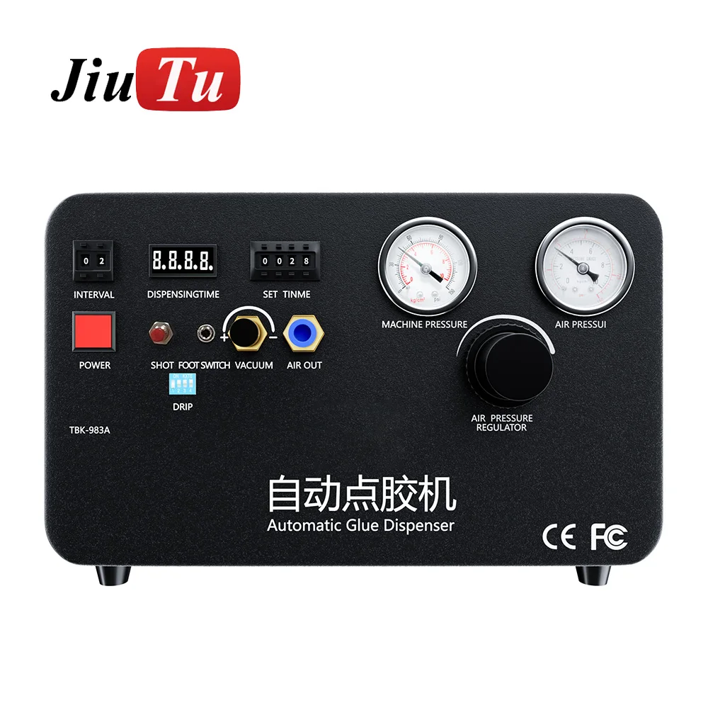 2021 Auto Glue Dispensing Machine Hot Melt  UV Glue Dispenser With Built-in Air Compressor