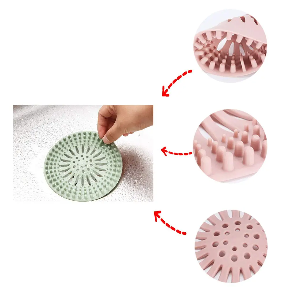 TPR фильтр для слива пола антизасоряющий ванной волос бассейна кухни фруктовый