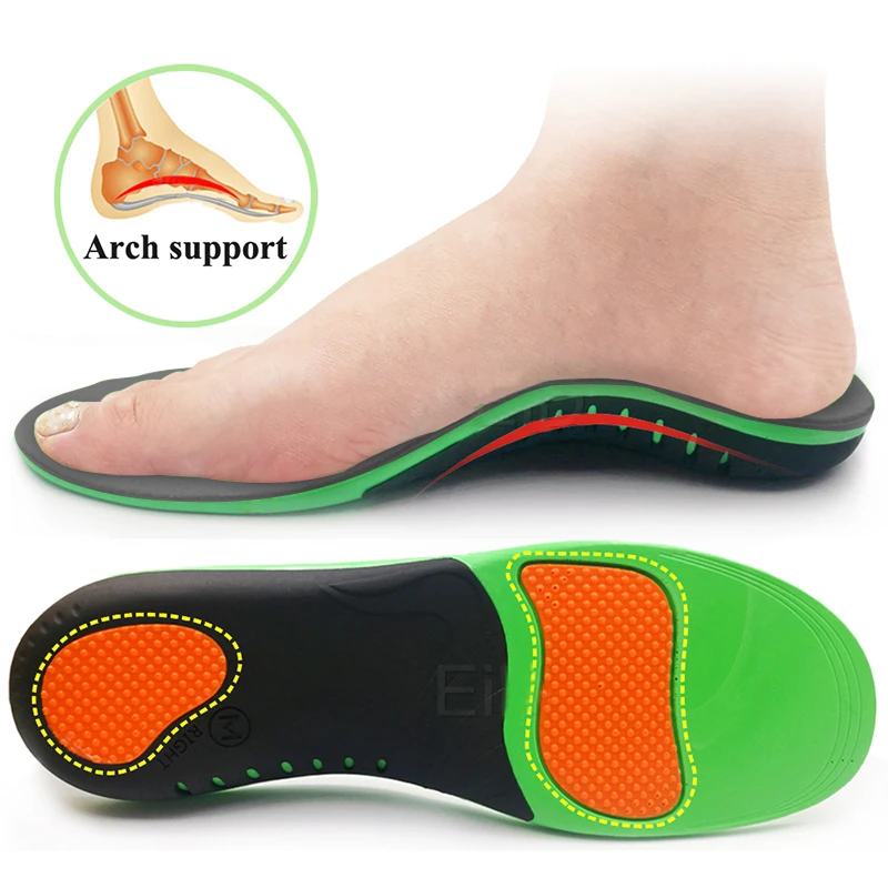 

Best EVA Orthopedic Shoes Sole Insoles For feet Arch Foot Pad X/O Type Leg Correction Flat Foot Arch Support Sports Shoes Insert