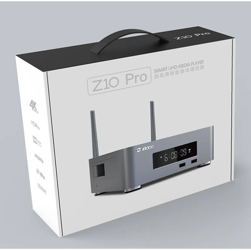 Смарт ТВ-приставка Zidoo Z10 PRO приставка с поддержкой Android 2020 памятью 2/32 ГБ