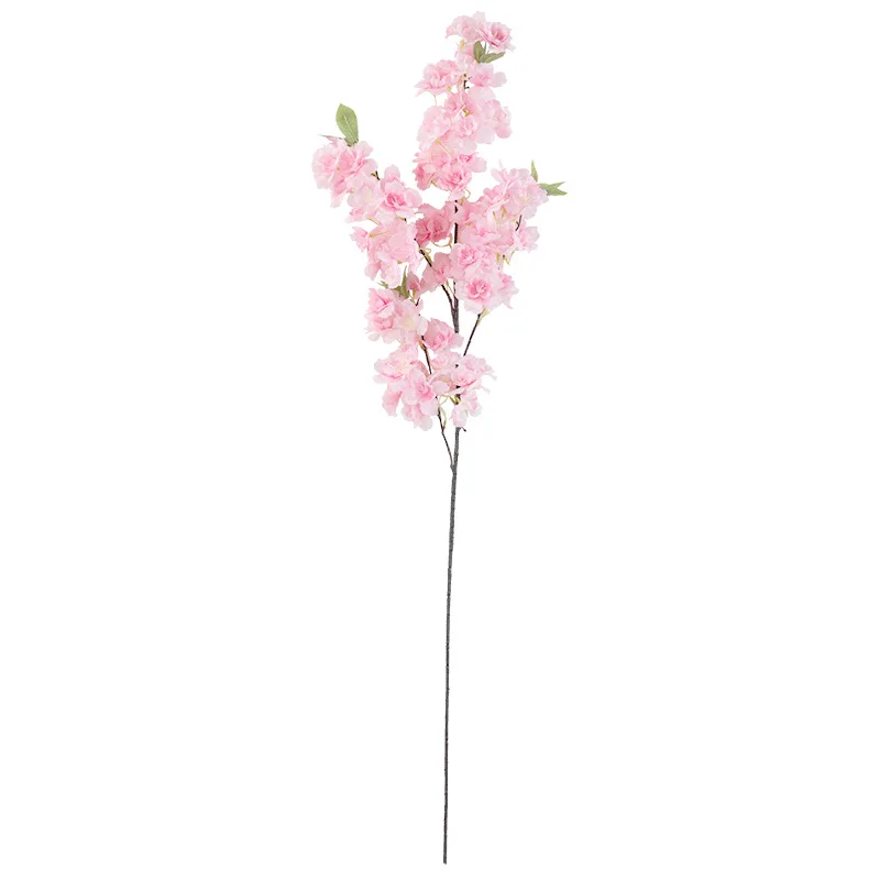 

Home Party Decoration DIY Wedding Decoration 3-Pronged Cherry Branch Artificial Flower Artificial Flower False Plant tree 100cm