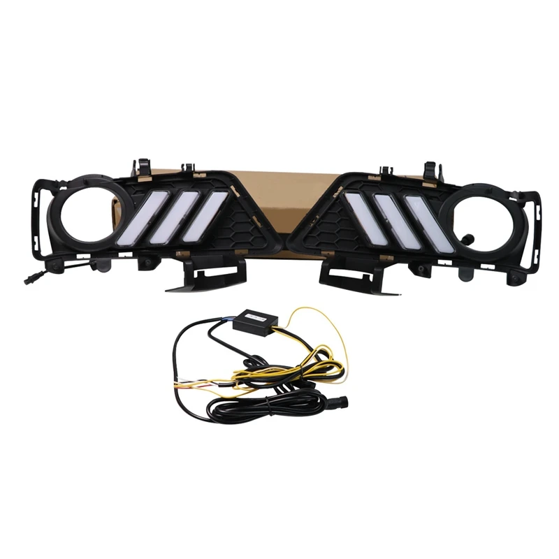 

For-BMW F30 F35 3 Series 2013 -2019 Tricolor Daytime Running Light 2Pcs