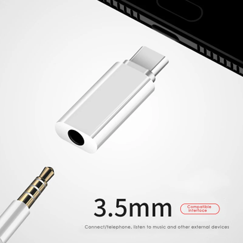 

Type C to 3.5mm Audio Adapter for DJI Osmo Pocket External Microphone