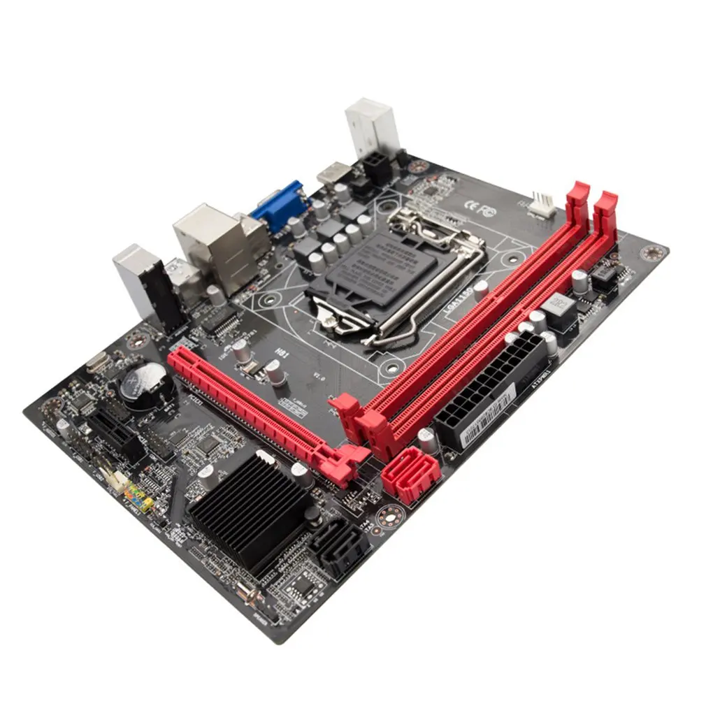 

H81 M-ATX All Solid State Gaming Motherboard Supports LGA1150 Series Processors VGA PCI-E 3.0 16X SATA 3.0 SATA 2.0