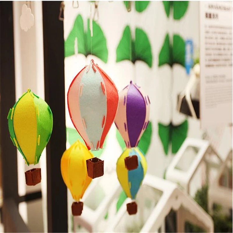 1 Набор 3D Красочные войлочные воздушные шары украшения флаг для дома День