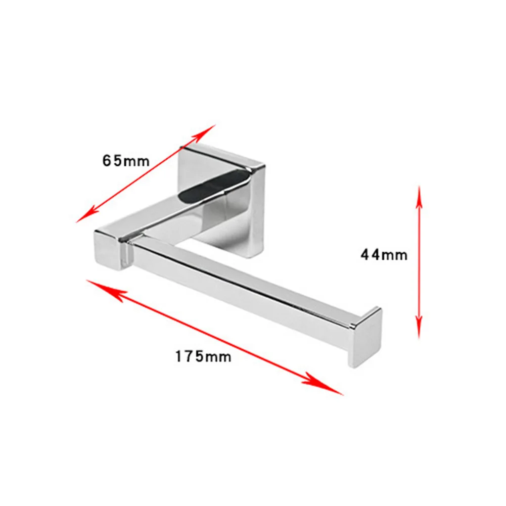 

Wall Mount Stainless Steel Toilet Paper Bracket Bathroom Paper Tissue Rack Bedroom Bathroom Lavatory Storage Rack Supplies