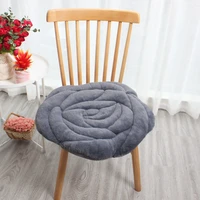 rose cushion round shorthaired japanese style floral floor chair decor seat cushion pad car mat sofa room decoration pillow gift