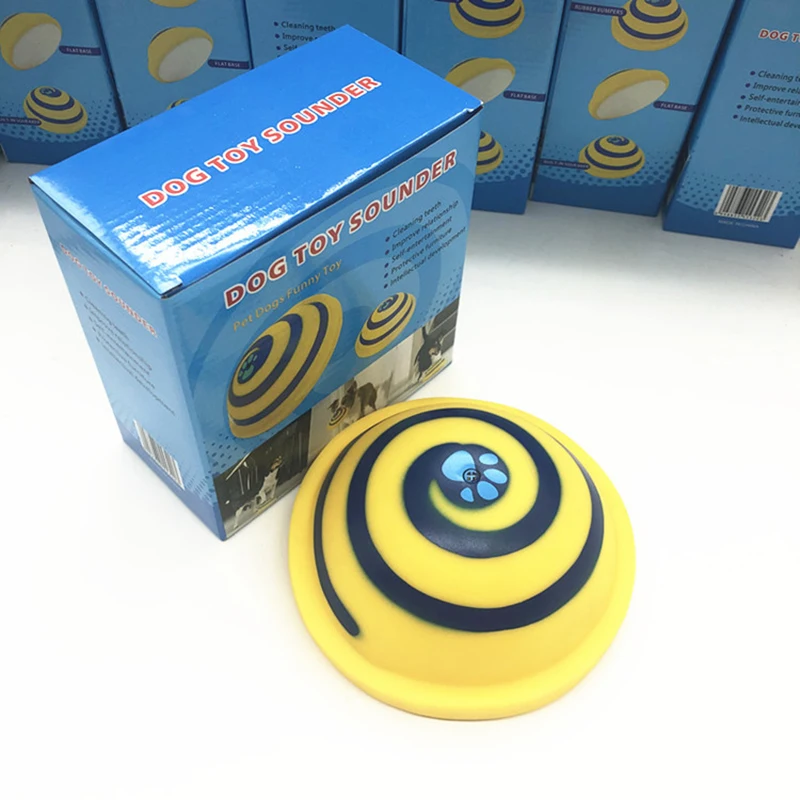 Игрушки для собак с пищащим звуком диск Гав планер игрушки домашних животных