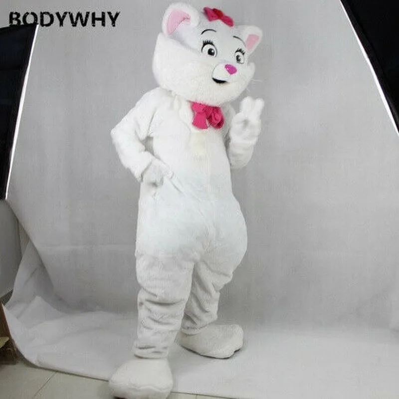 Костюм талисмана с милым котом Карнавальный пушистый костюм Вечерние костюмы
