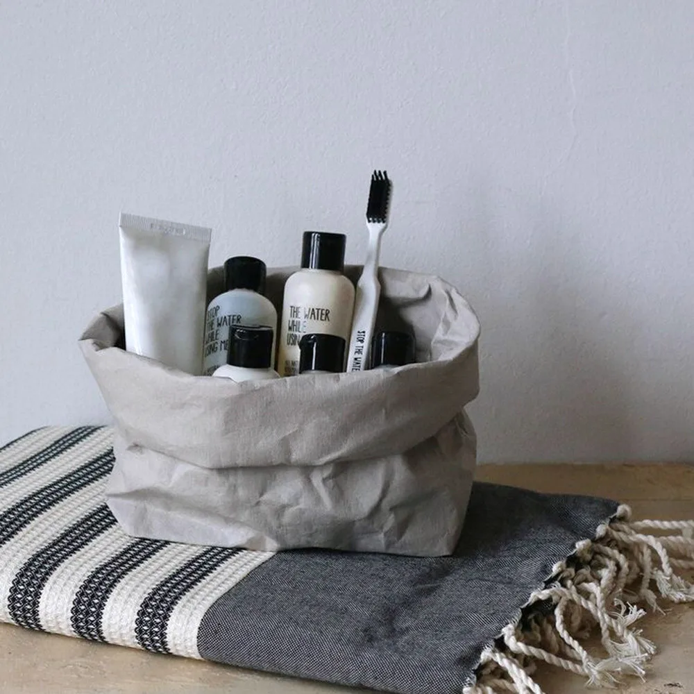 Многофункциональный моющийся пакет из крафт-бумаги для хранения растений и